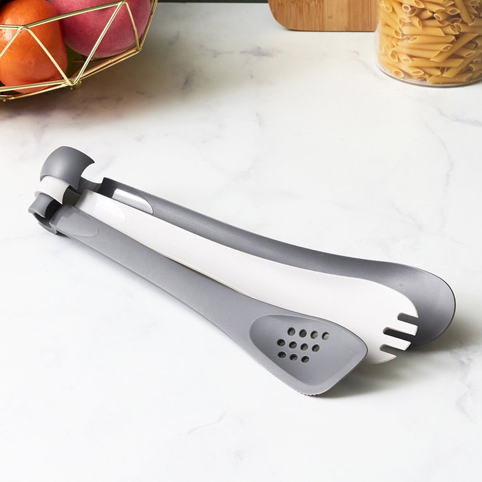 Cook Concept Pinzas Multifunción 3 En 1 Espátula Tenedor Cuchara Ensalada 31,5cm