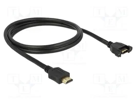 DeLOCK Cable HDMI Macho a Hembra 1 m 4K 30 Hz