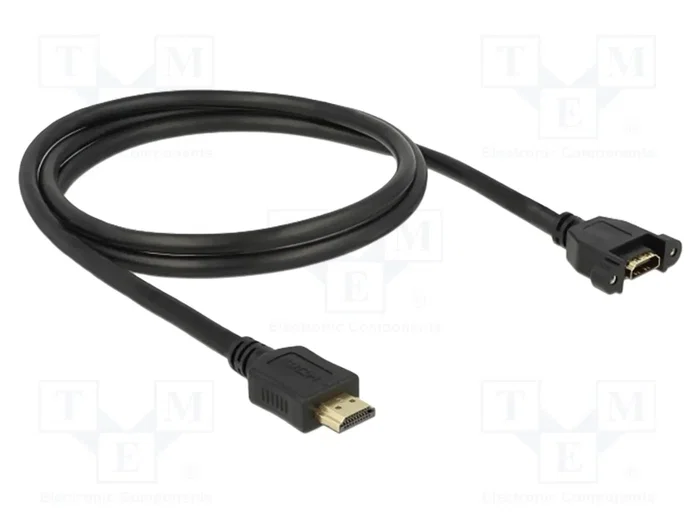 DeLOCK Cable HDMI Macho a Hembra 1 m 4K 30 Hz DeLOCK Cable HDMI Macho a Hembra 1 m 4K 30 Hz