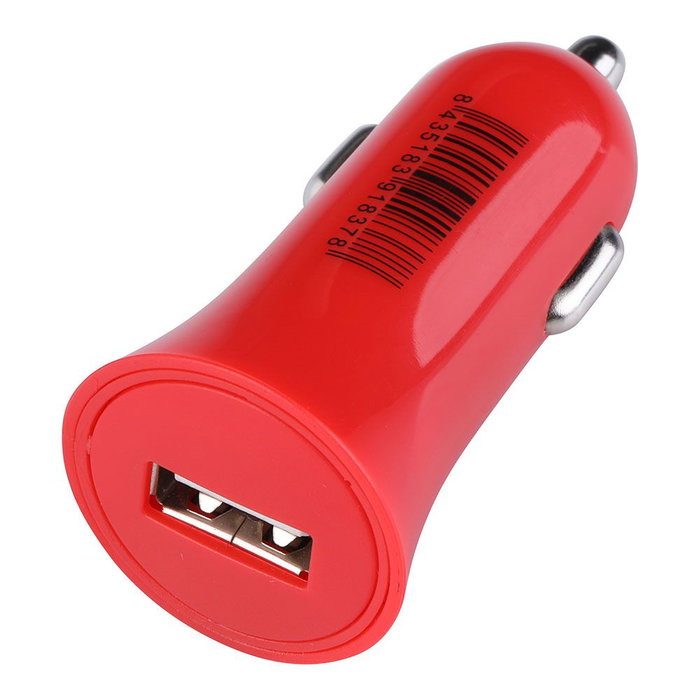 NK Cargador USB para Coche Colores Surtidos, Carga Rápida Compatible con Todo Tipo de Móviles