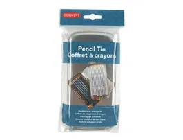 Derwent Estuche Metálico Doble para 18 Lápices 40x200x105 mm