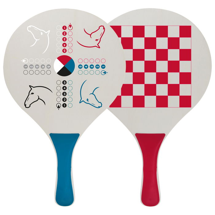 Mister Gadget Juego Palas 6 En1 para Ajedrez, Damas, Escalera, Parchís y Oca