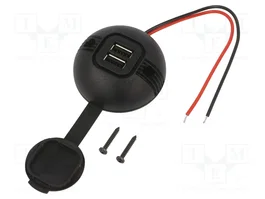 PRO CAR Alimentador USB con 2 puertos USB-A