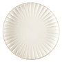 Home Deco Factory Plato Llano Cerámico Gres Colección Cocooning, Diámetro 27 cm, Apto Microondas y Lavavajillas