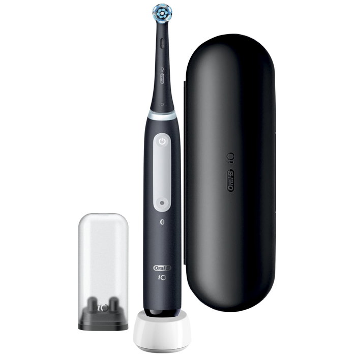 Oral-B iO Series 4 Negro Mate con Estuche de Viaje Oral-B iO Series 4 Negro Mate con Estuche de Viaje