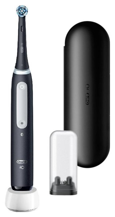 Oral-B iO Series 4 Negro Mate con Estuche de Viaje Oral-B iO Series 4 Negro Mate con Estuche de Viaje