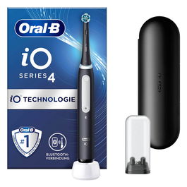 Oral-B Cepillo de Dientes Eléctrico iO4 415022 Recargable, Color Negro Mate