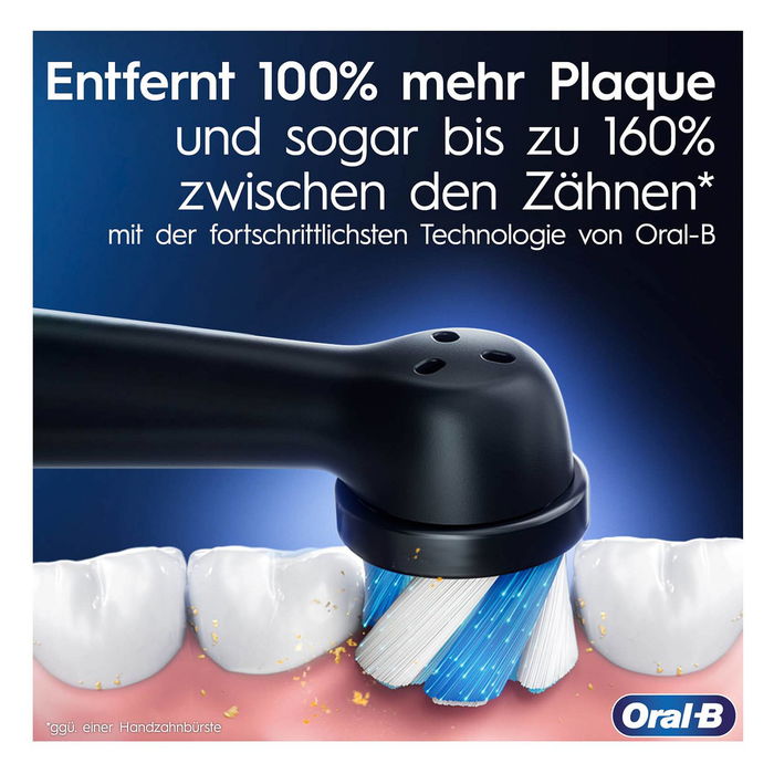 Oral-B Cepillo de Dientes Eléctrico iO4 415022 Recargable, Color Negro Mate