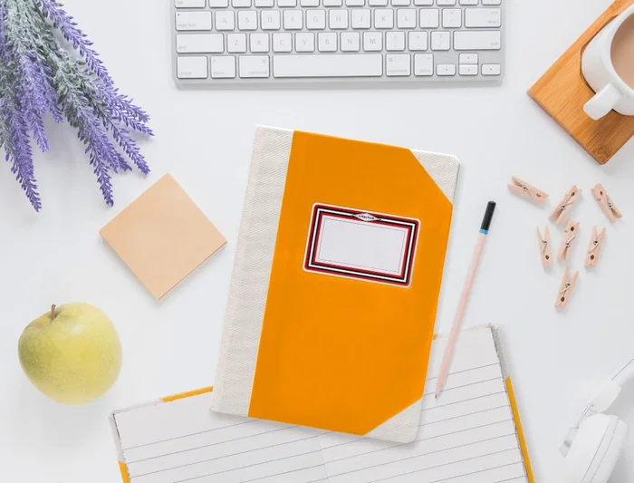 Fernandes Libro Din A4+ Rayado Horizontal 100 Hojas 100gr Naranja