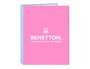 Safta Carpeta Folio 4 Anillas Mixtas Benetton Spring
