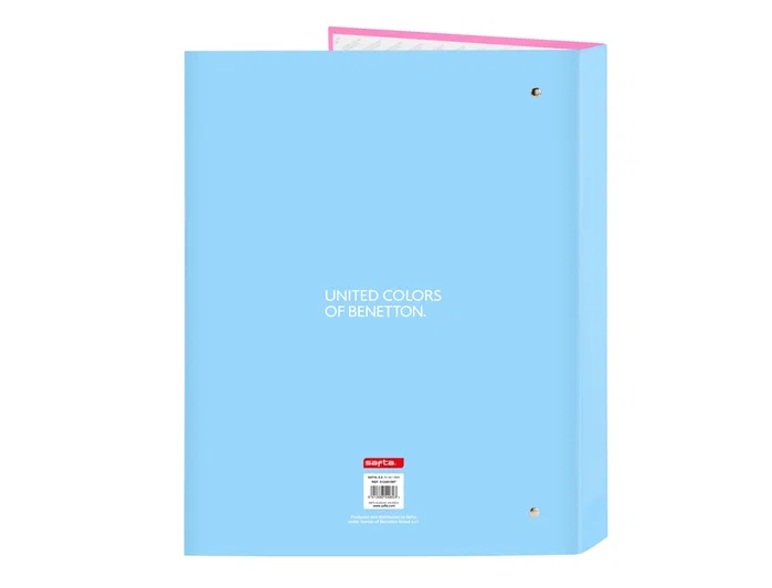 Safta Carpeta Folio 4 Anillas Mixtas Benetton Spring
