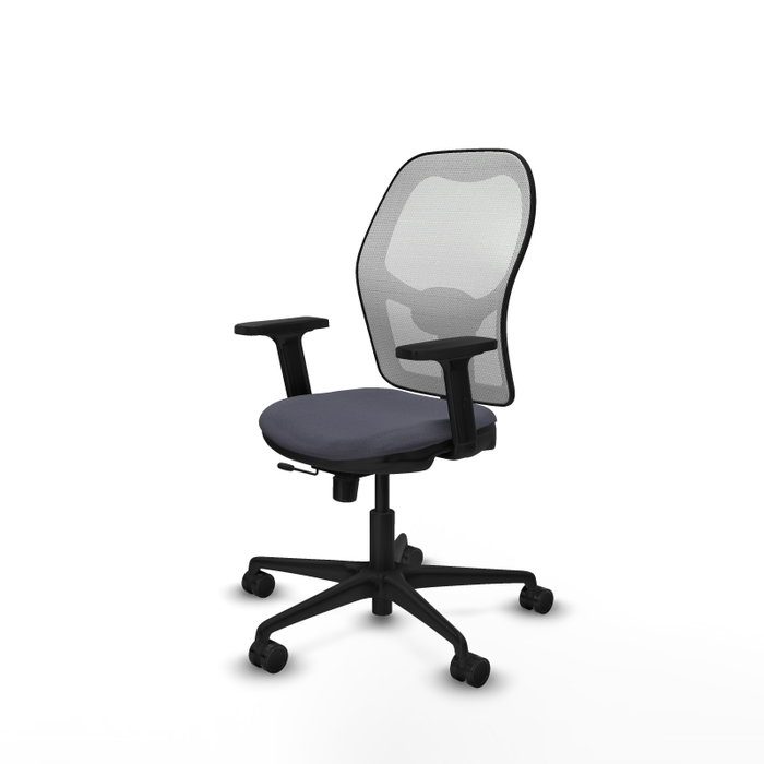 PIQUERAS Y CRESPO Silla de oficina Jorquera Gris y Blanco