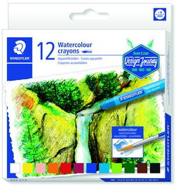 Ceras Staedtler 223 Design Journey Acuarelables Estuche De 12