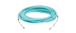 Kramer CLS-2LC/OM3-328 Cable de fibra óptica Multimodo OM3, 2x LC a 2x LC, 100 metros, Color aguamarina