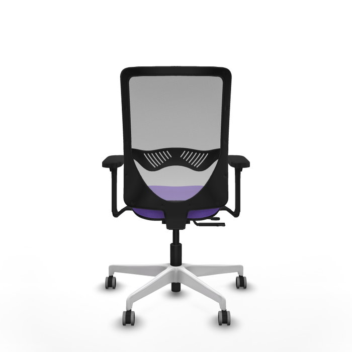PIQUERAS Y CRESPO Silla de oficina Zulema con mecanismo Sincro/Traslack, Lila y Gris PIQUERAS Y CRESPO Silla de oficina Zulema con mecanismo Sincro/Traslack, Lila y Gris
