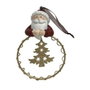 DKD Home Decor Set de 6 Figuras de Resina Círculo para Navidad Tradicional