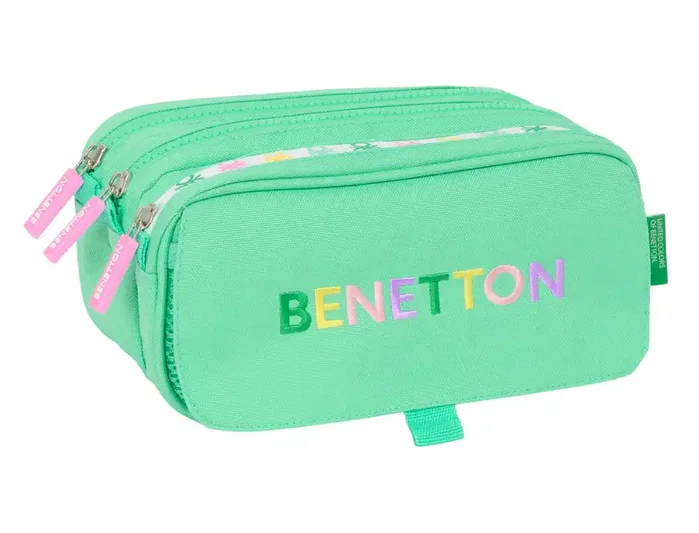 Safta Portatodo Triple Big Benetton Mint Safta Portatodo Triple Big Benetton Mint