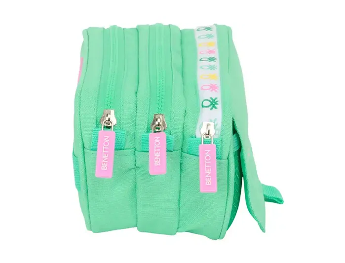 Safta Portatodo Triple Big Benetton Mint Safta Portatodo Triple Big Benetton Mint