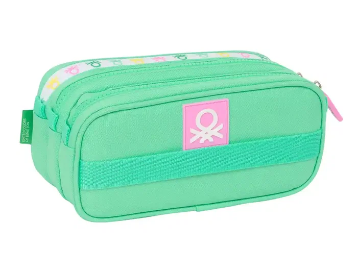 Safta Portatodo Triple Big Benetton Mint Safta Portatodo Triple Big Benetton Mint