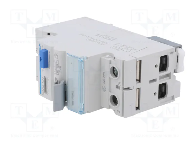 HAGER Interruptor Diferencial Tipo A 40A 30mA 1+N
