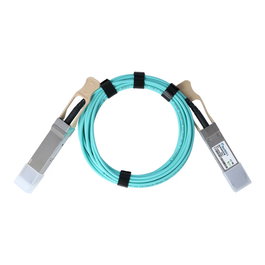 BlueOptics 10436-BO Cable de fibra óptica QSFP28 a QSFP28 de 10 m
