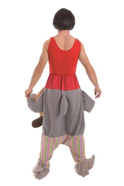 Creaciones Llopis Disfraz Adulto Tiburón con Vigilante a Hombros Talla M/L