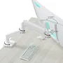Gembird MA-DA1-04-W Soporte para Monitor 17-32 Pulgadas Blanco