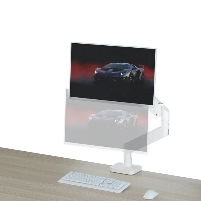 Gembird MA-DA1-04-W Soporte para Monitor 17-32 Pulgadas Blanco