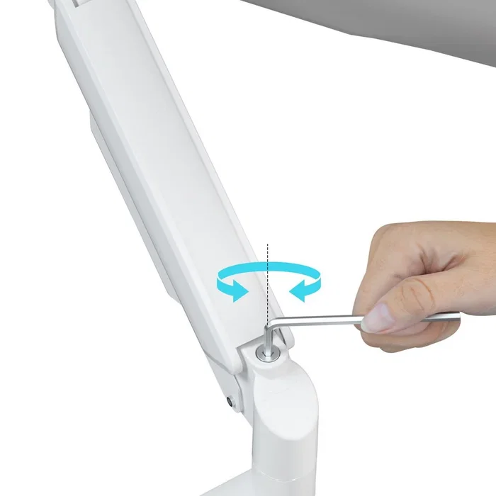 Gembird MA-DA1-04-W Soporte para Monitor 17-32 Pulgadas Blanco
