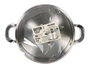Quttin Cacerola Baja Acero Inoxidable 26 cm, 0.8 mm, 3.1 L (4 Unidades)