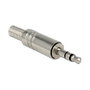 DeLOCK 65532 Conector estéreo 3,5 mm 3 Pin con protección para cables