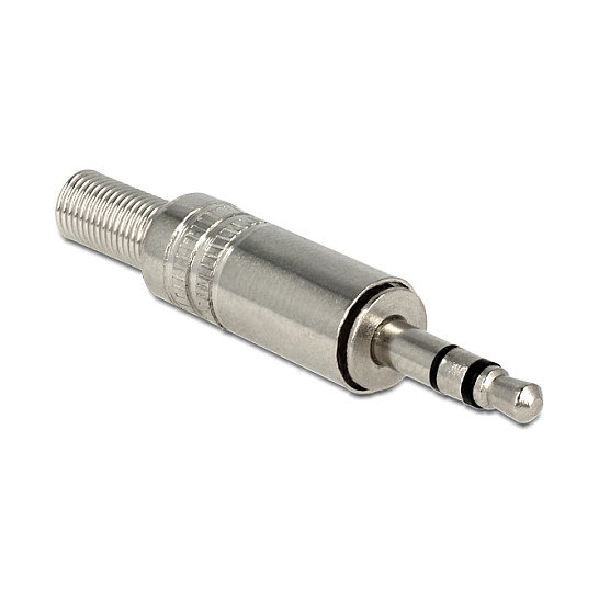 DeLOCK 65532 Conector Stereo Klinkenstecker 3,5 mm 3 Pin con Protección contra Dobleces Lötversion DeLOCK 65532 Conector Stereo Klinkenstecker 3,5 mm 3 Pin con Protección contra Dobleces Lötversion