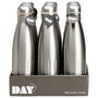 Day Termo Botella 500 Ml Acero Inoxidable Doble Pared Colores Surtidos No Apto Lavavajillas
