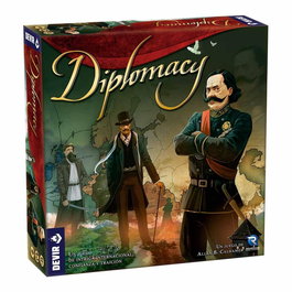 Devir Diplomacy Juego de Mesa Estrategia Negociación 7 Jugadores Castellano hasta 360 Minutos