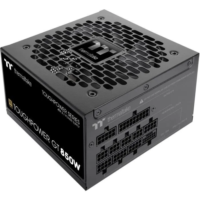 Thermaltake Toughpower GT 850 W 80 PLUS Gold ATX 3.1 Modular Negro Thermaltake Toughpower GT 850 W 80 PLUS Gold ATX 3.1 Modular Negro