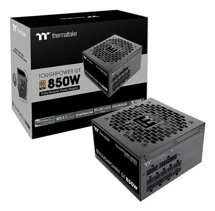 Thermaltake Toughpower GT 850 W 80+ Gold ATX 3.1 Modular