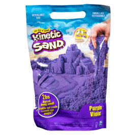 Spin Master Kinetic Sand Bolsa Arena Morada 907 g - Juguete Sensorial Niños +3 Años