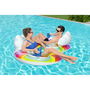 Bestway Rueda Hinchable con Asas y Respaldo 186x116 cm Playa y Piscina 43648