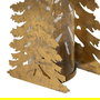 Portavelas Árbol Oro Metal Decoración 22 X 11 X 41,50 cm