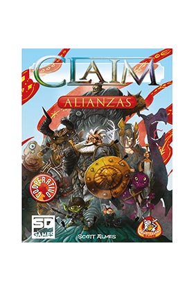 Sd games Juego de Mesa Claim: Alianzas - Juego de Cartas Estratégico para 2 Jugadores
