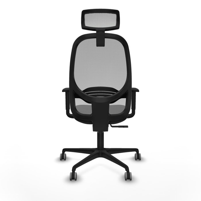 PIQUERAS Y CRESPO Silla de oficina Cilanco con mecanismo Sincro, Negro y Gris PIQUERAS Y CRESPO Silla de oficina Cilanco con mecanismo Sincro, Negro y Gris