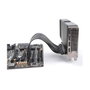 DeLOCK 81289 Tarjeta Riser PCIe 5.0 x16 con Cable de 20 cm
