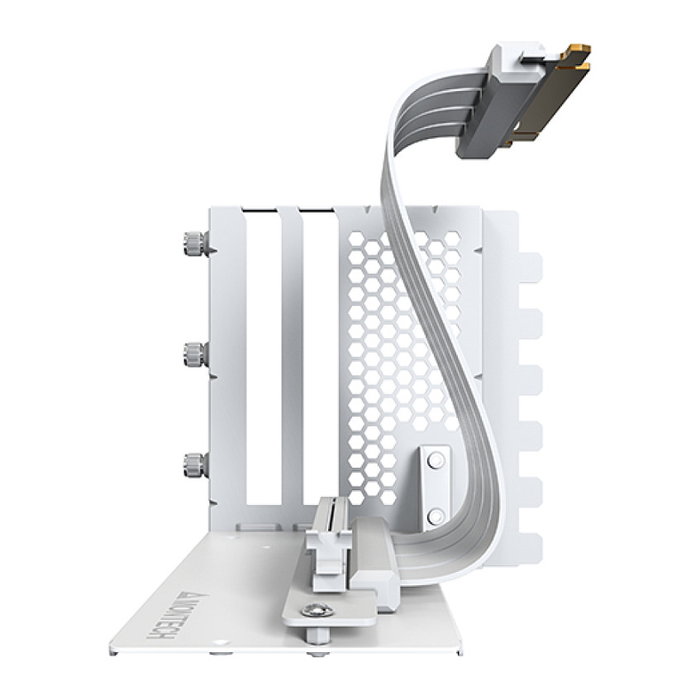 Montech VGM 2 GPU Vertical Mounting Kit PCIe 4.0 Riser Cable Blanco 20cm