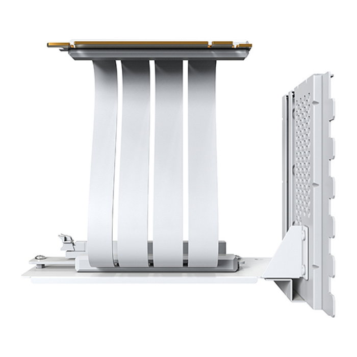 Montech VGM 2 GPU Vertical Mounting Kit PCIe 4.0 Riser Cable Blanco 20cm