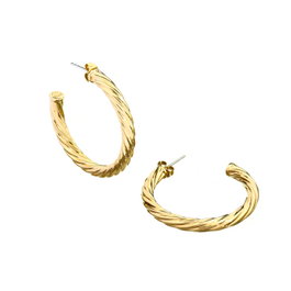 Chiara Ferragni Pendientes de Aro Bold Dorados de 4 cm