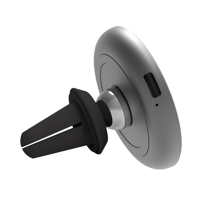Celly Soporte Cargador Inalámbrico Compatible MagSafe 15W Negro