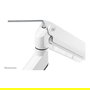 Neomounts NM-D775WHITEPLUS Brazo para Pantallas hasta 49" (124 cm) Curvas y Planas, Soporte de Escritorio con Resorte de Gas, Blanco