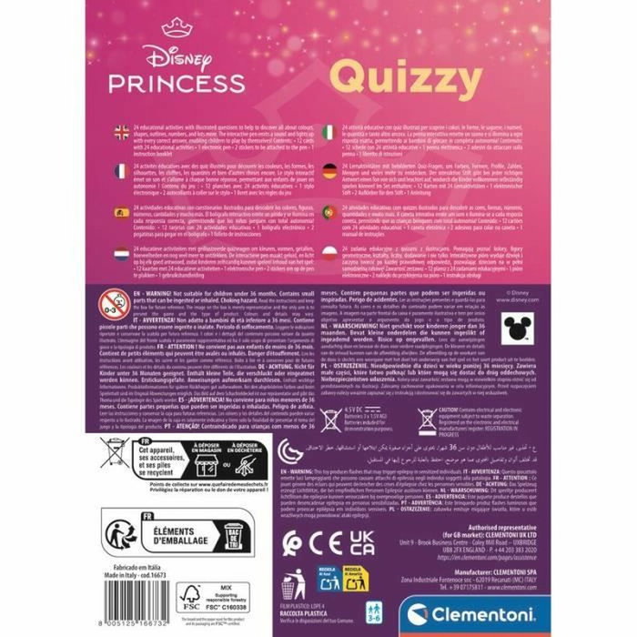 Clementoni Quizy Princesa Clementoni Quizy Princesa