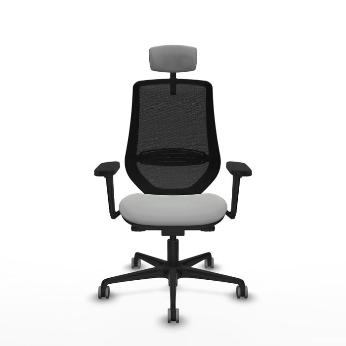 PIQUERAS Y CRESPO Silla de oficina Mardos Sincro/Traslack Gris claro/Negro