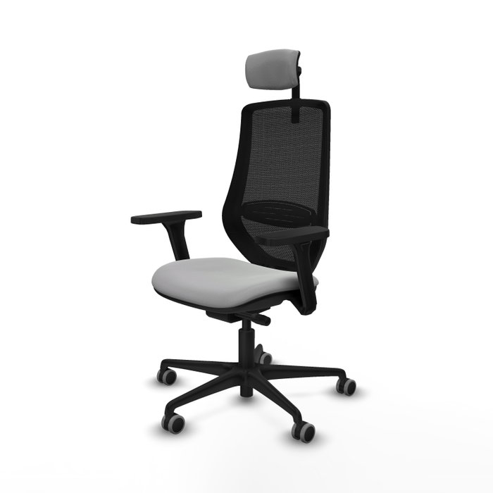 PIQUERAS Y CRESPO Silla de oficina Mardos Sincro/Traslack Gris claro/Negro